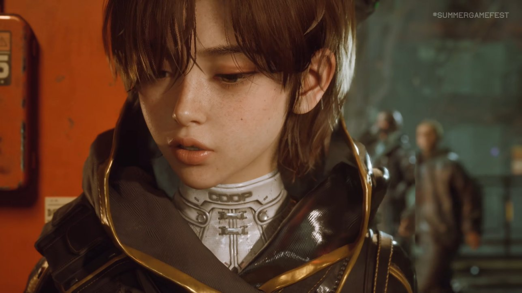 Stellar Blade Bloodrain main character Evie