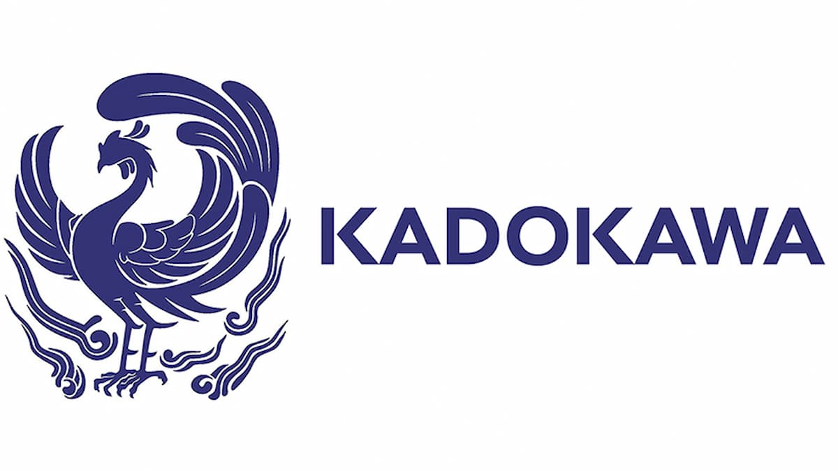 Logo of Kadokawa corporation.