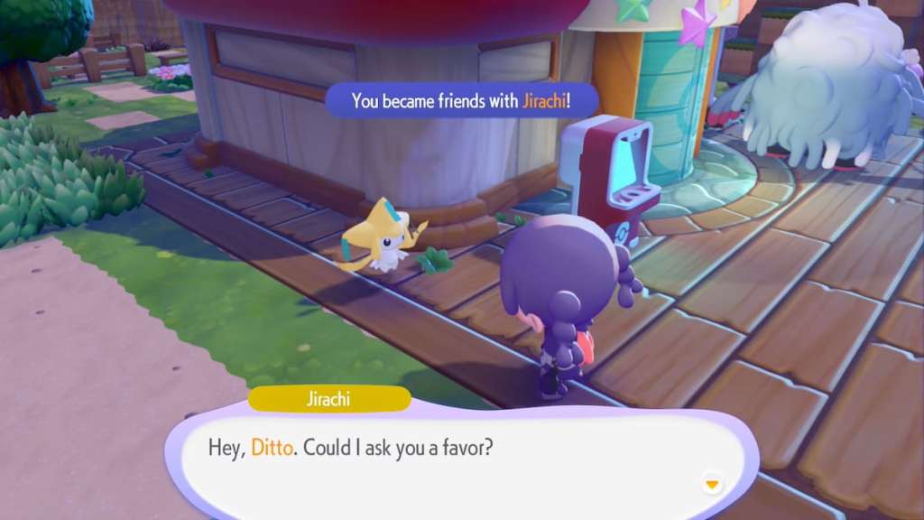 Meeting jirachi in pokopia