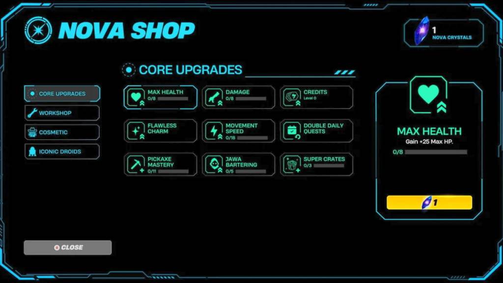 nova shop in fortnite droid tycoon