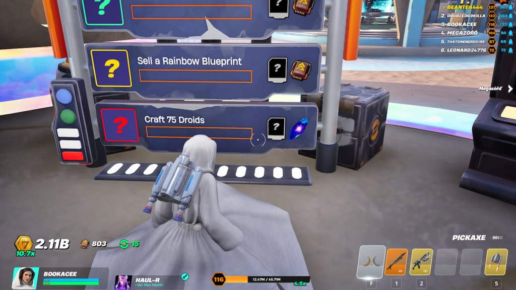 A quest that grants nova crystals in fortnite droid tycoon
