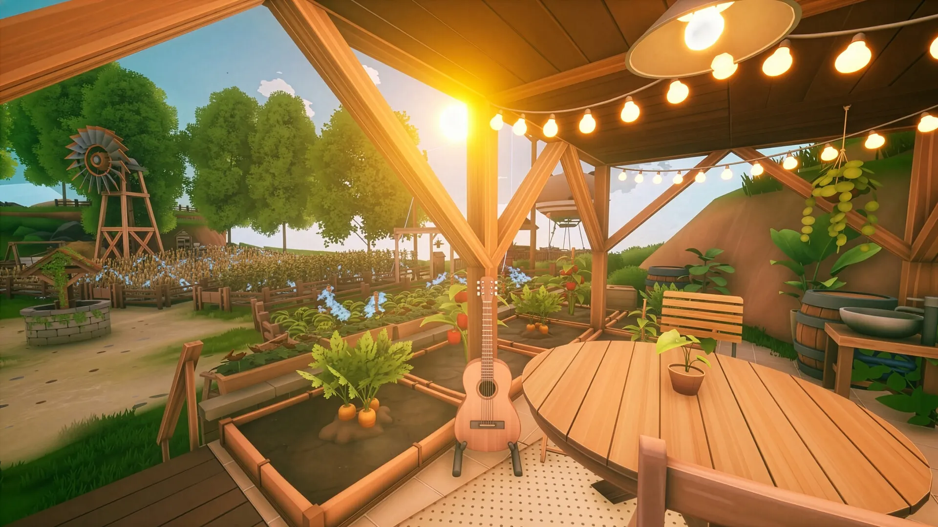 Farm in Solarpunk