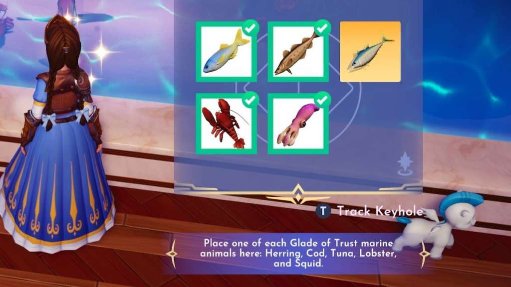 submitting glade of trust required fish in disney dreamlight valley