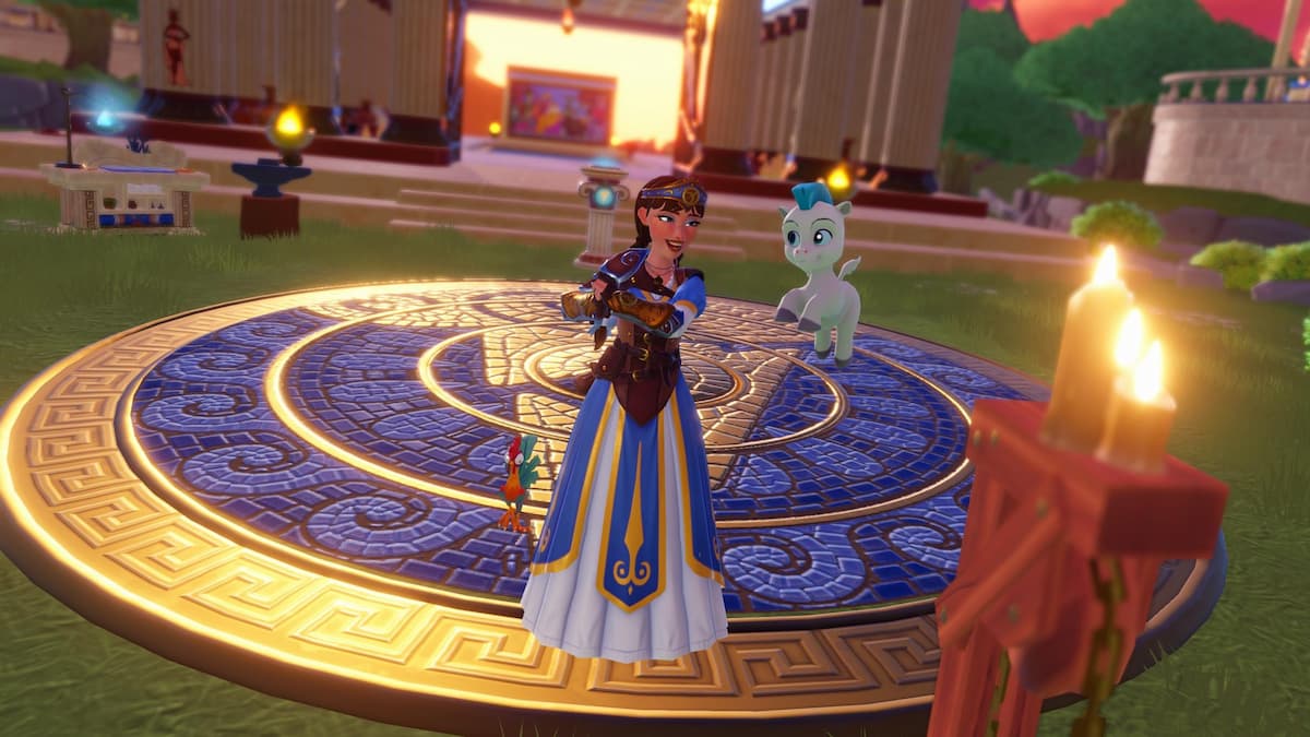 How to solve Zeus' crest puzzle in Disney Dreamlight Valley