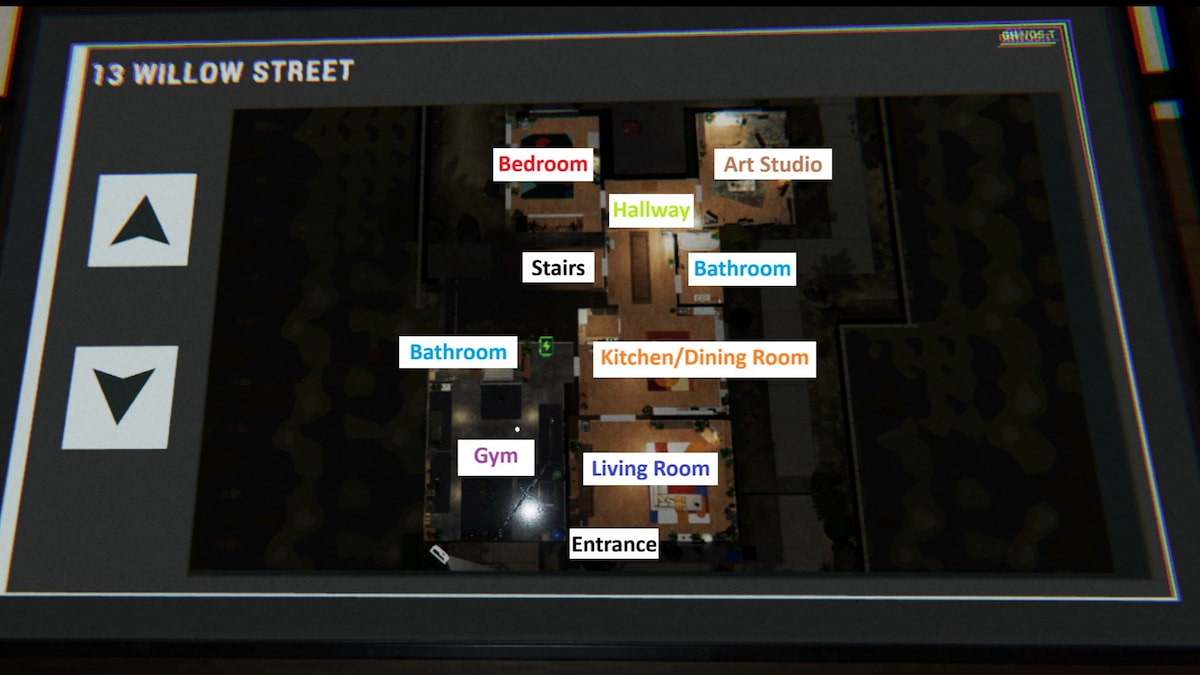 First floor layout of 13 Willow Street after rework