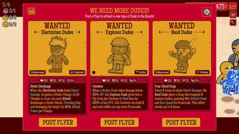 Choosing between three Dude Type Flyers