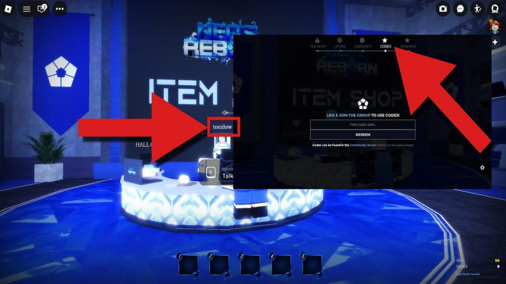 How to redeem Neos Reborn codes