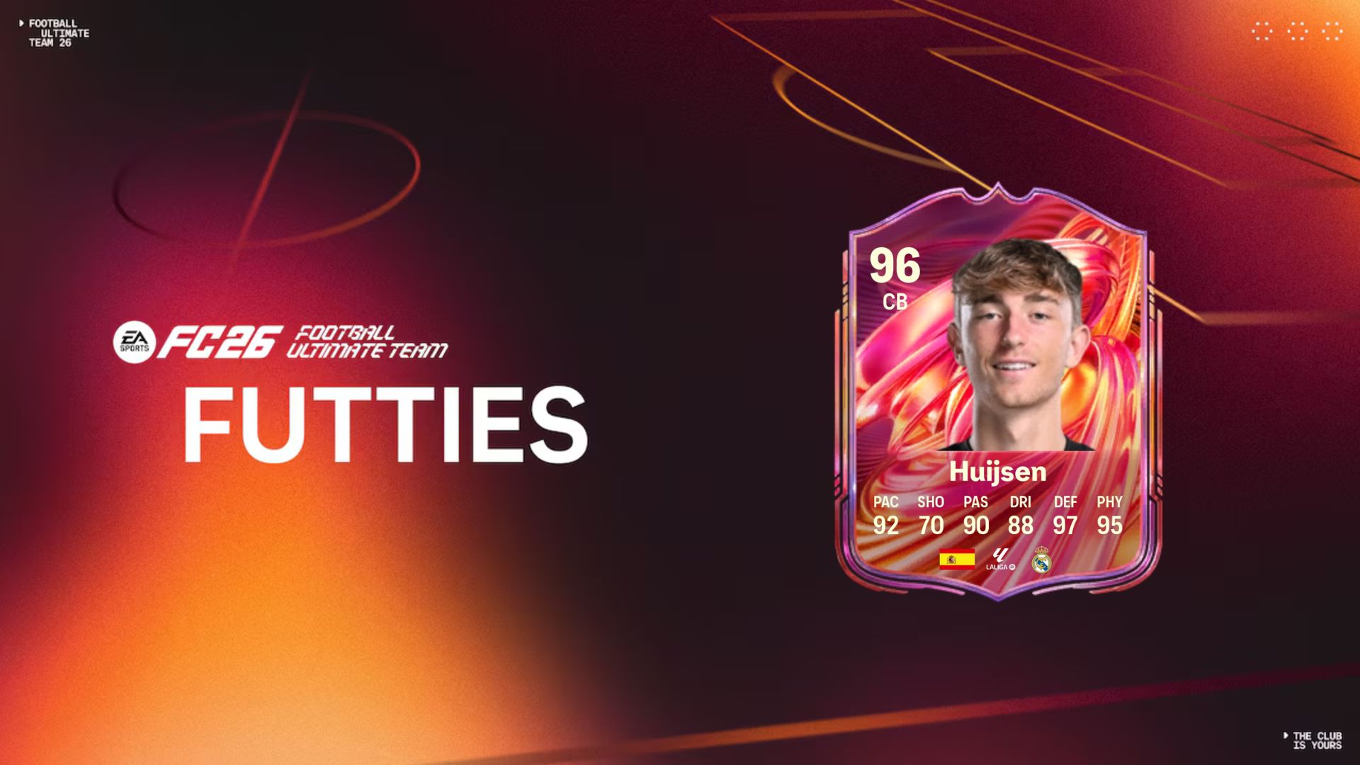 Huijsen FUTTIES in FC 26