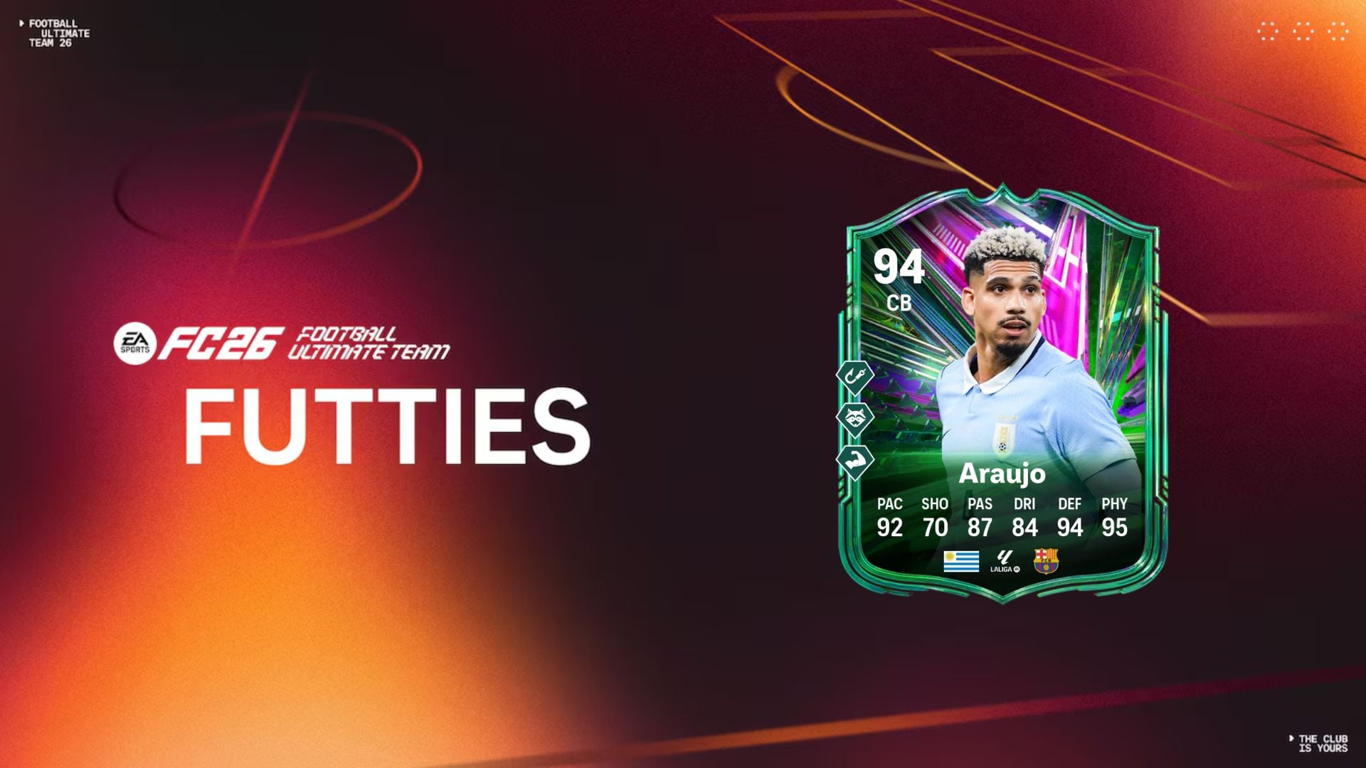 Araujo PTG in FC 26