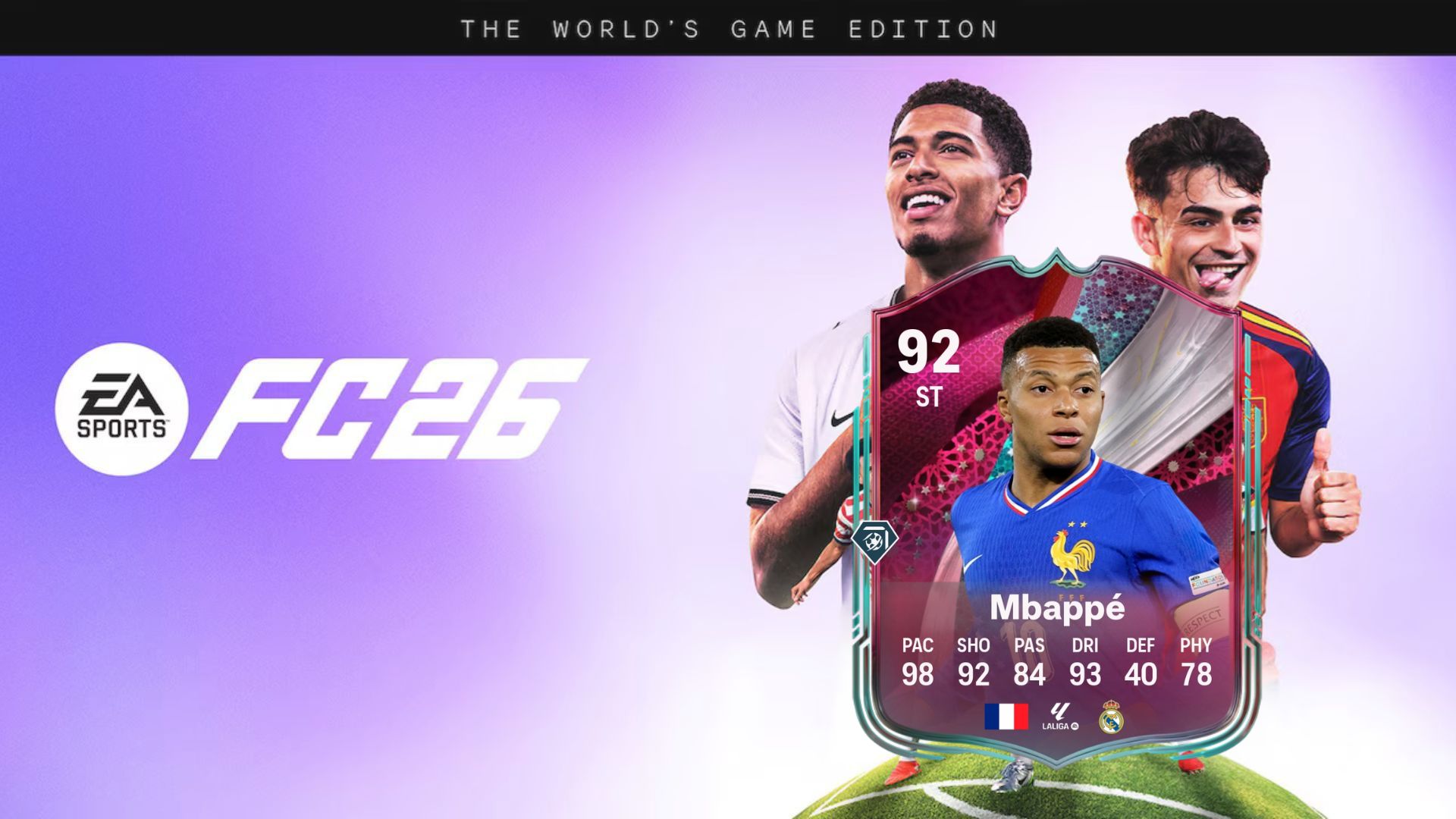 Mbappe Captains card in FC 26