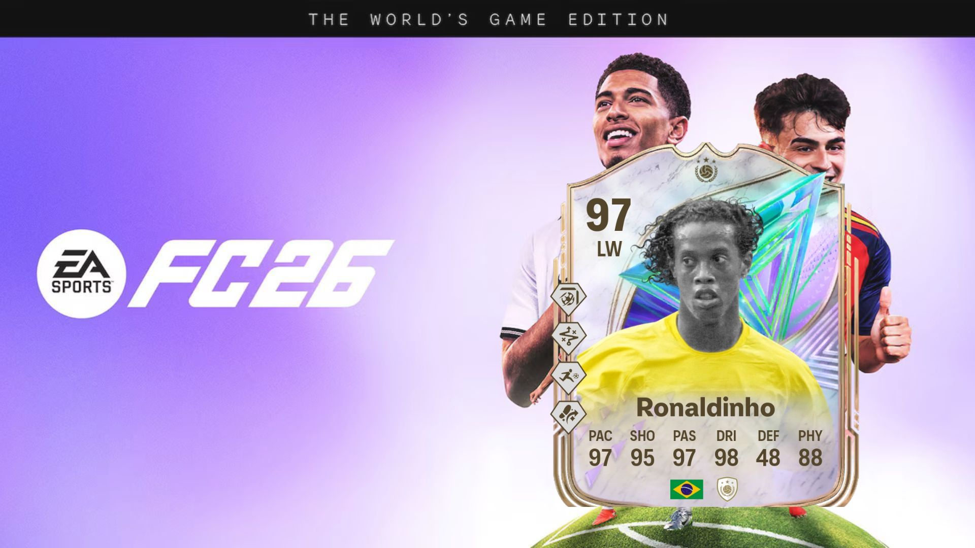 Ronaldinho GOTG Icon in FC 26