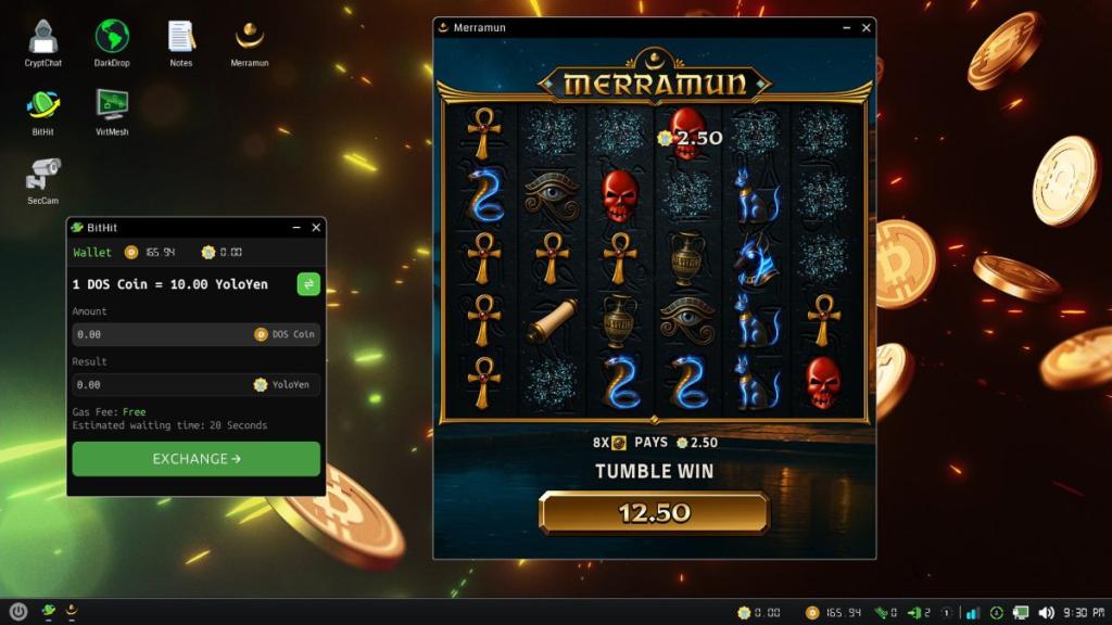 Merramun gambling minigame on WTTG3