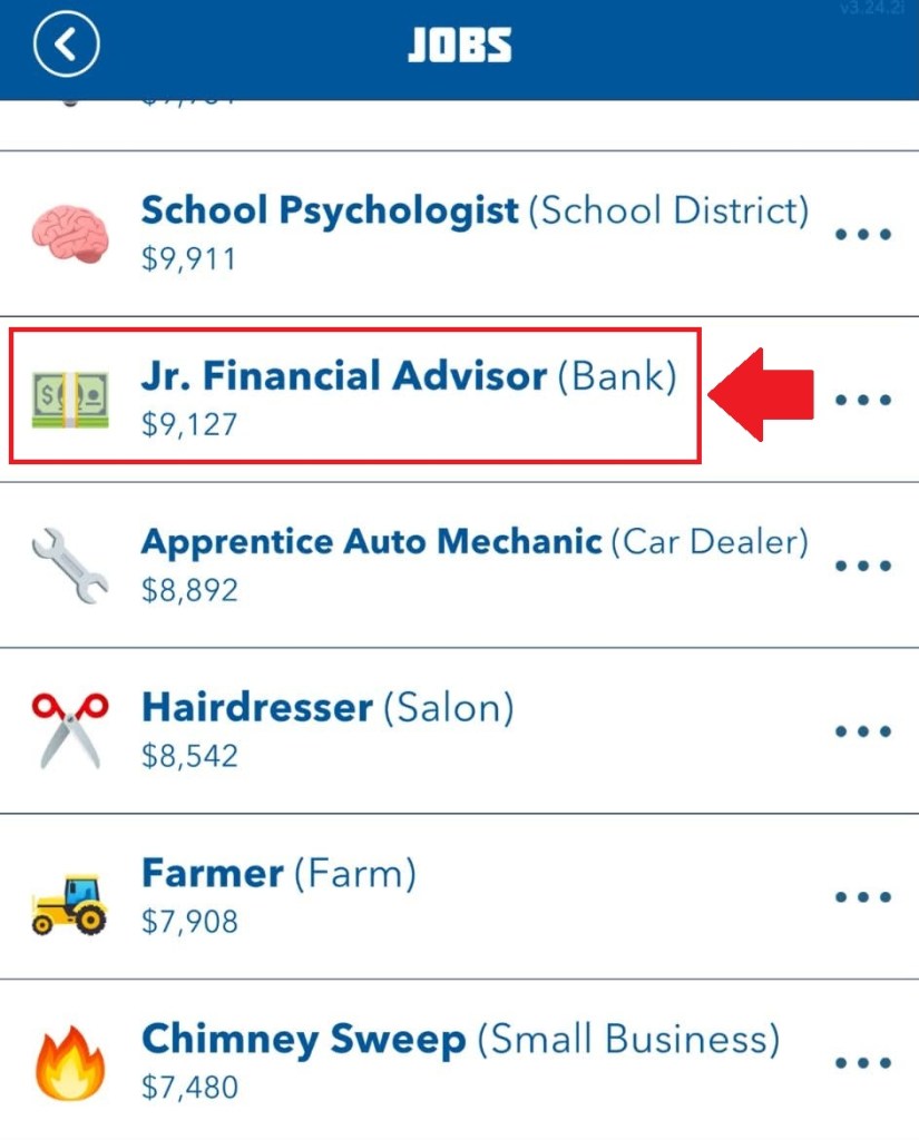 bank job marked in bitlife