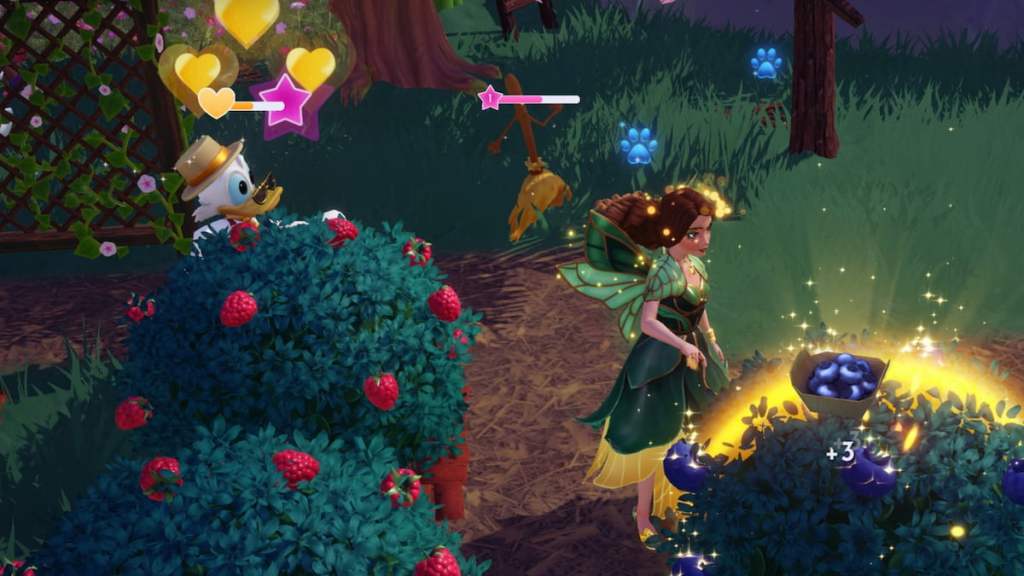 Best friend glow bar on scrooge in disney dreamlight valley