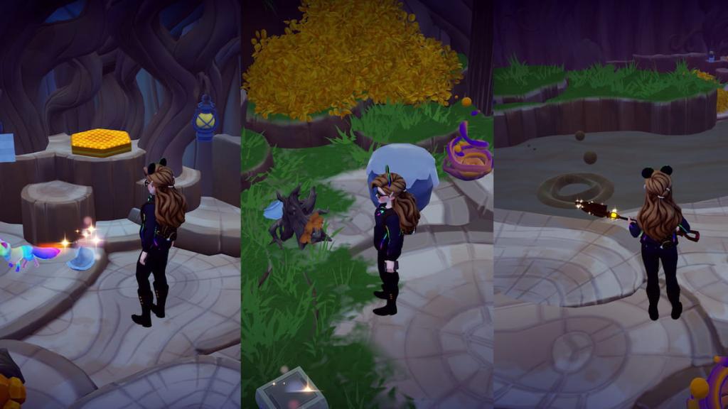 Disney Dreamlight Valley broken honeypot pieces