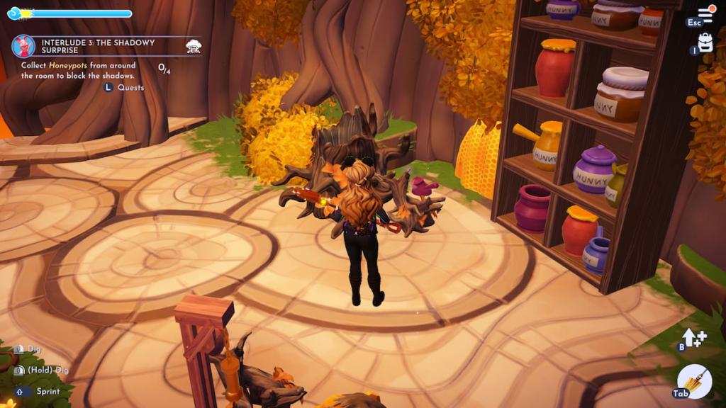 Disney Dreamlight Valley hidden honeypot