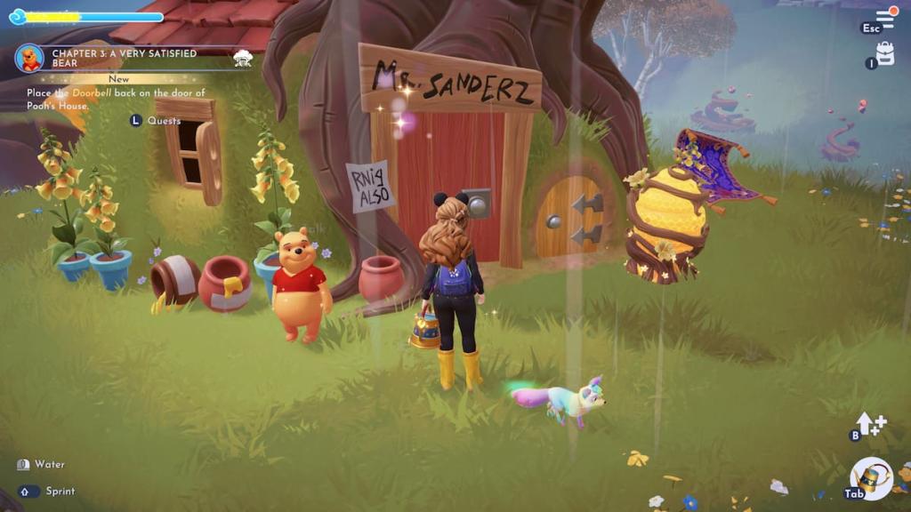 Disney Dreamlight Valley Winnie the Pooh's house