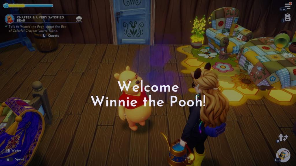 Disney Dreamlight Valley Welcome Winnie the Pooh