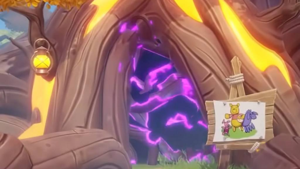 Everoak tree in disney dreamlight valley
