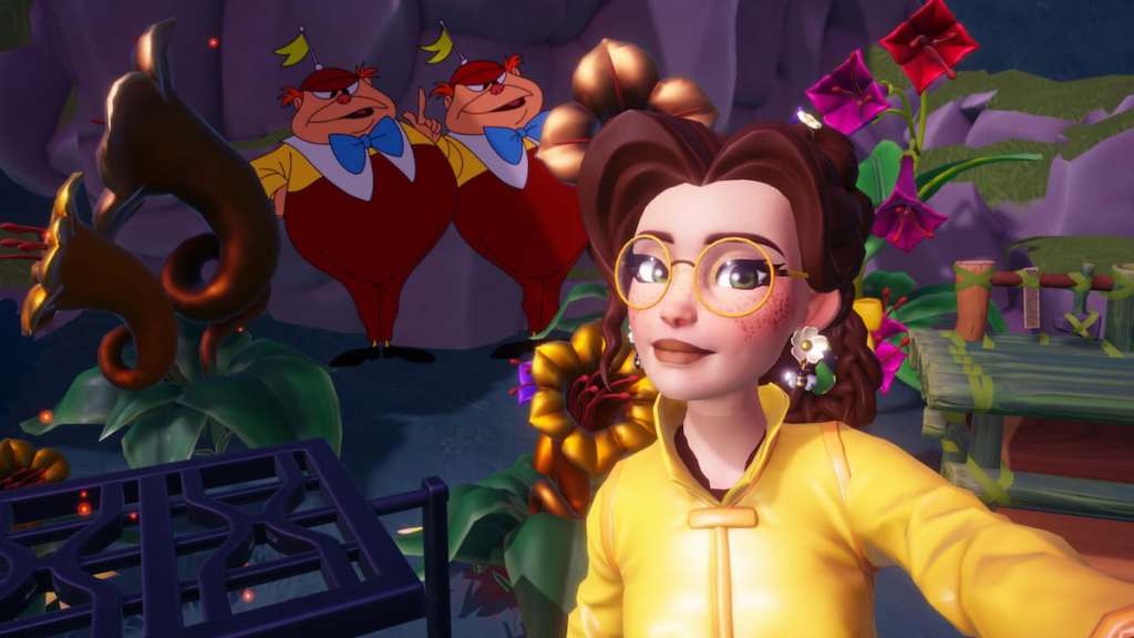 First Tweedle Dee and Tweedle Dum Motif location in Disney Dreamlight Valley