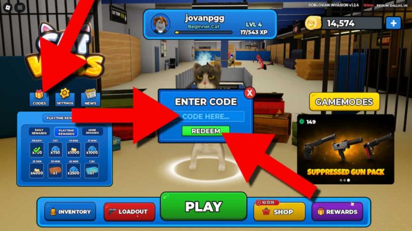 How to redeem Cat Wars codes
