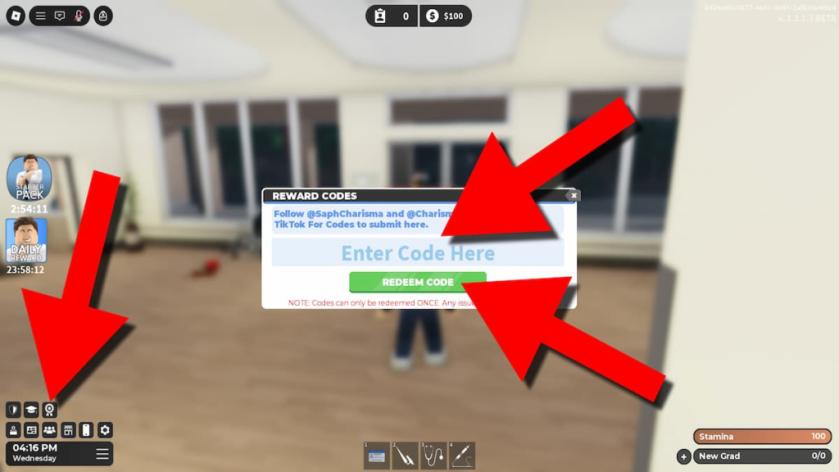 How to redeem Charisma Hospital Roblox codes