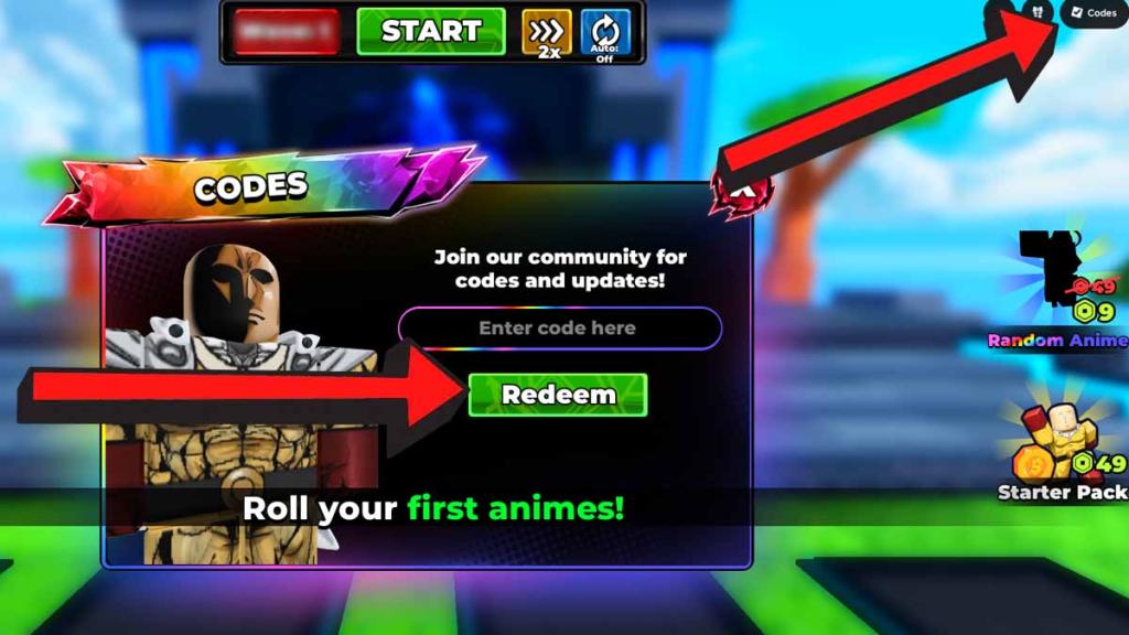 How To Redeem Roll Anime to Fight Codes