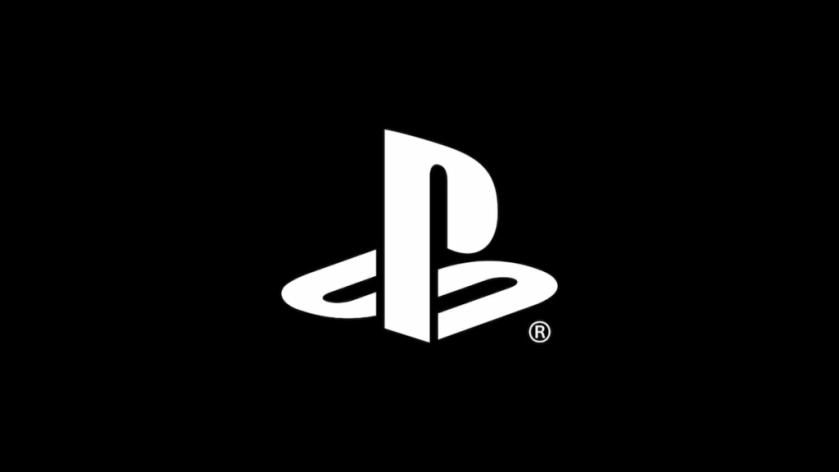 PlayStation black and white logo