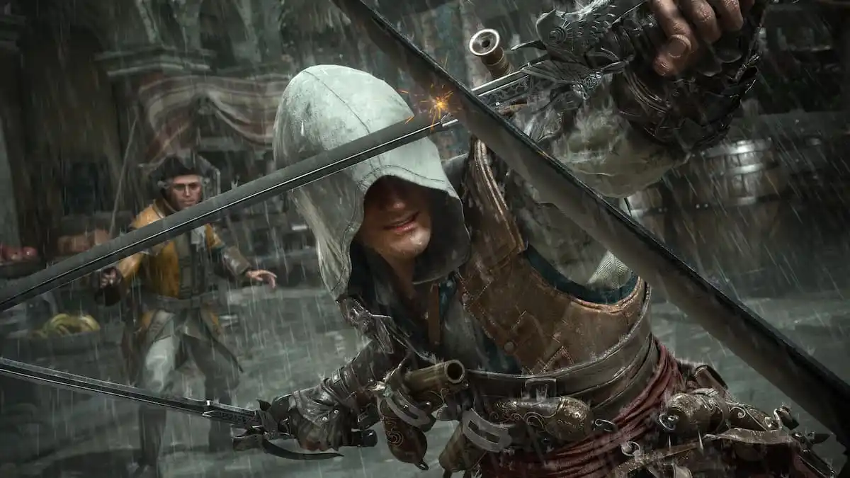 AC Black Flag resynced Edward sword fight