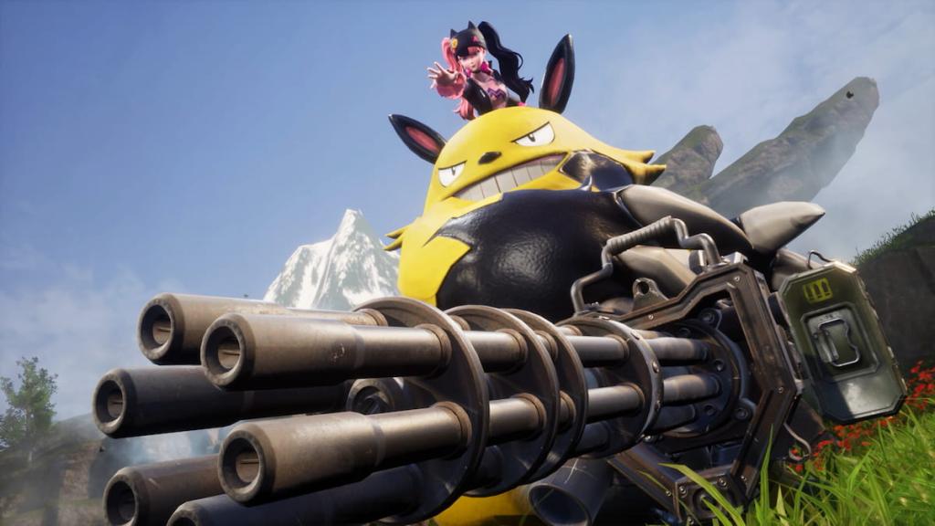 Palworld gatling gun pal