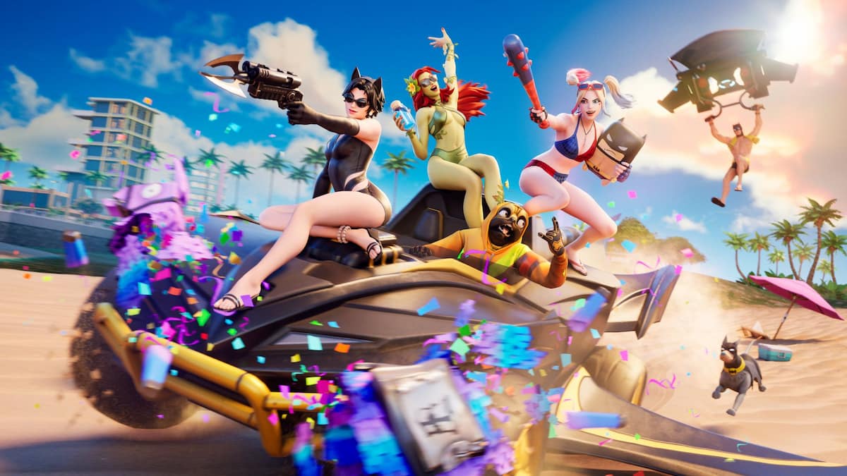 Fortnite DC summer characters