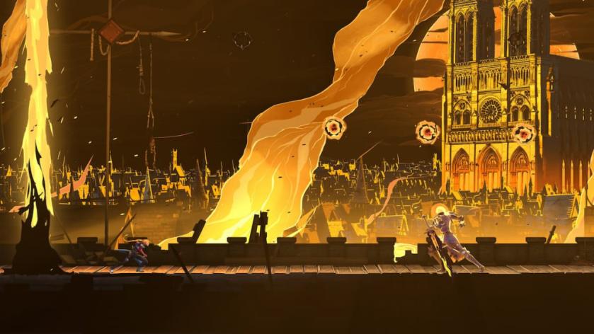 Castlevania Belmont's Curse Joan of Arc boss fight.