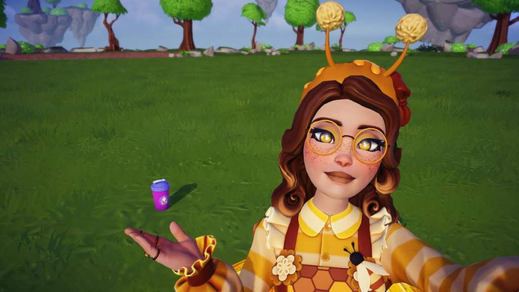 taking picture with a shake in disney dreamlight valley
