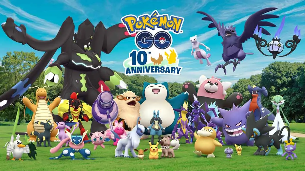 Pokémon Go 10th anniversary