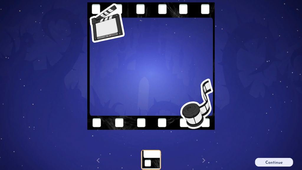 Pure Cinema Photo Frame in disney dreamlight valley