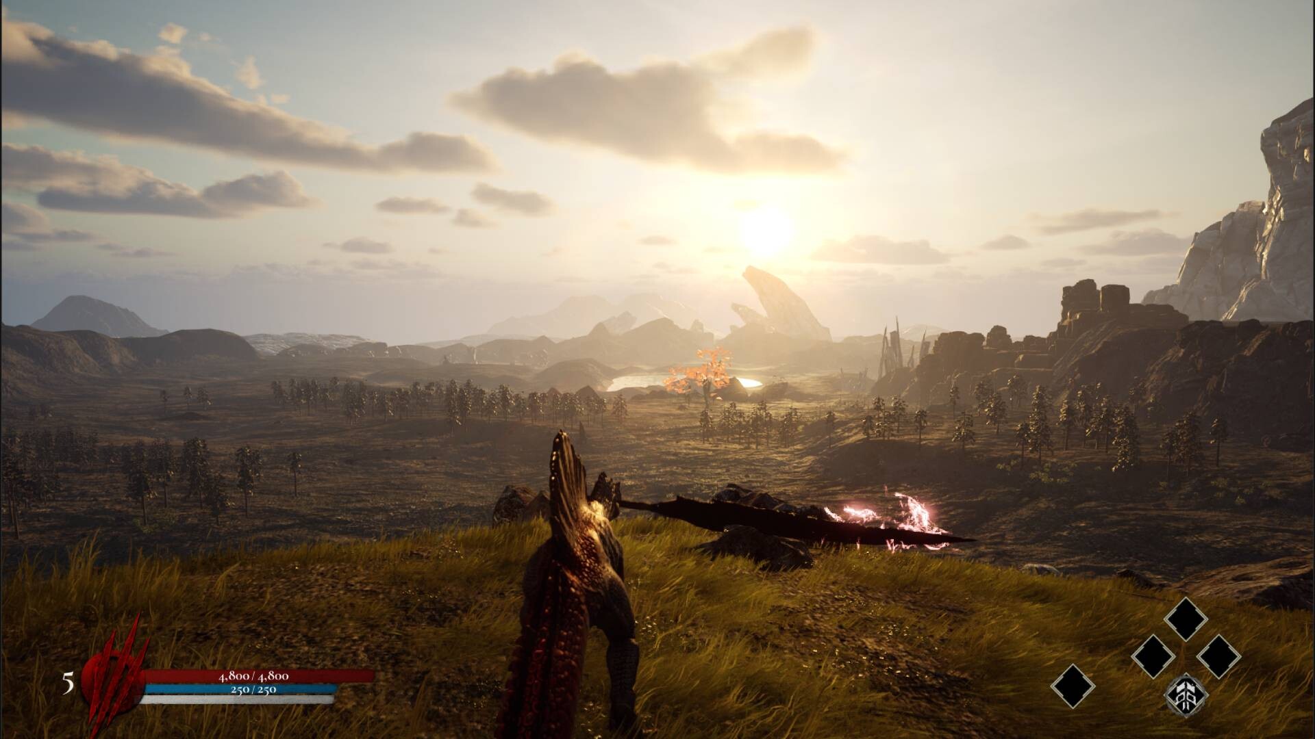Defeating an enemy in Dinoblade