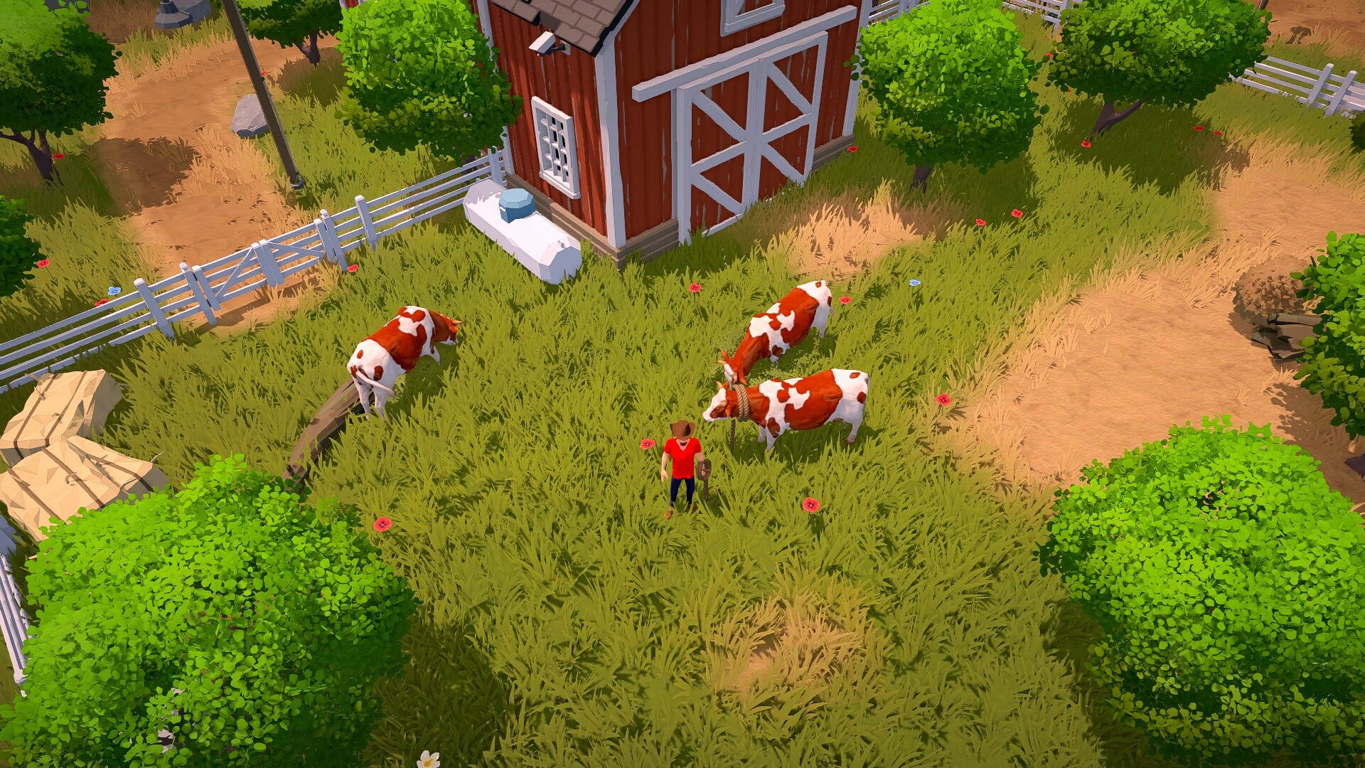 Taking care of your cows in The Ranchers