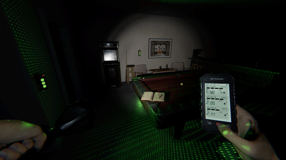 Phasmophobia evidence screenshot
