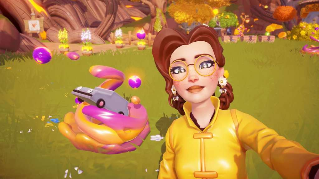 Toy car in disney dreamlight valley