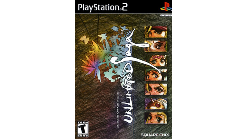 The cover art for Unlimited Saga