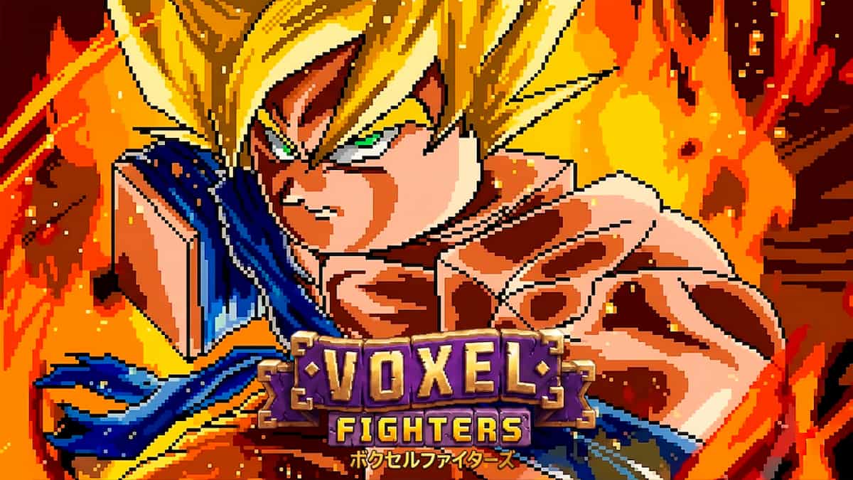 Voxel Fighters artwork and logo
