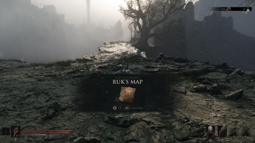 Map in Mortal Shell 2