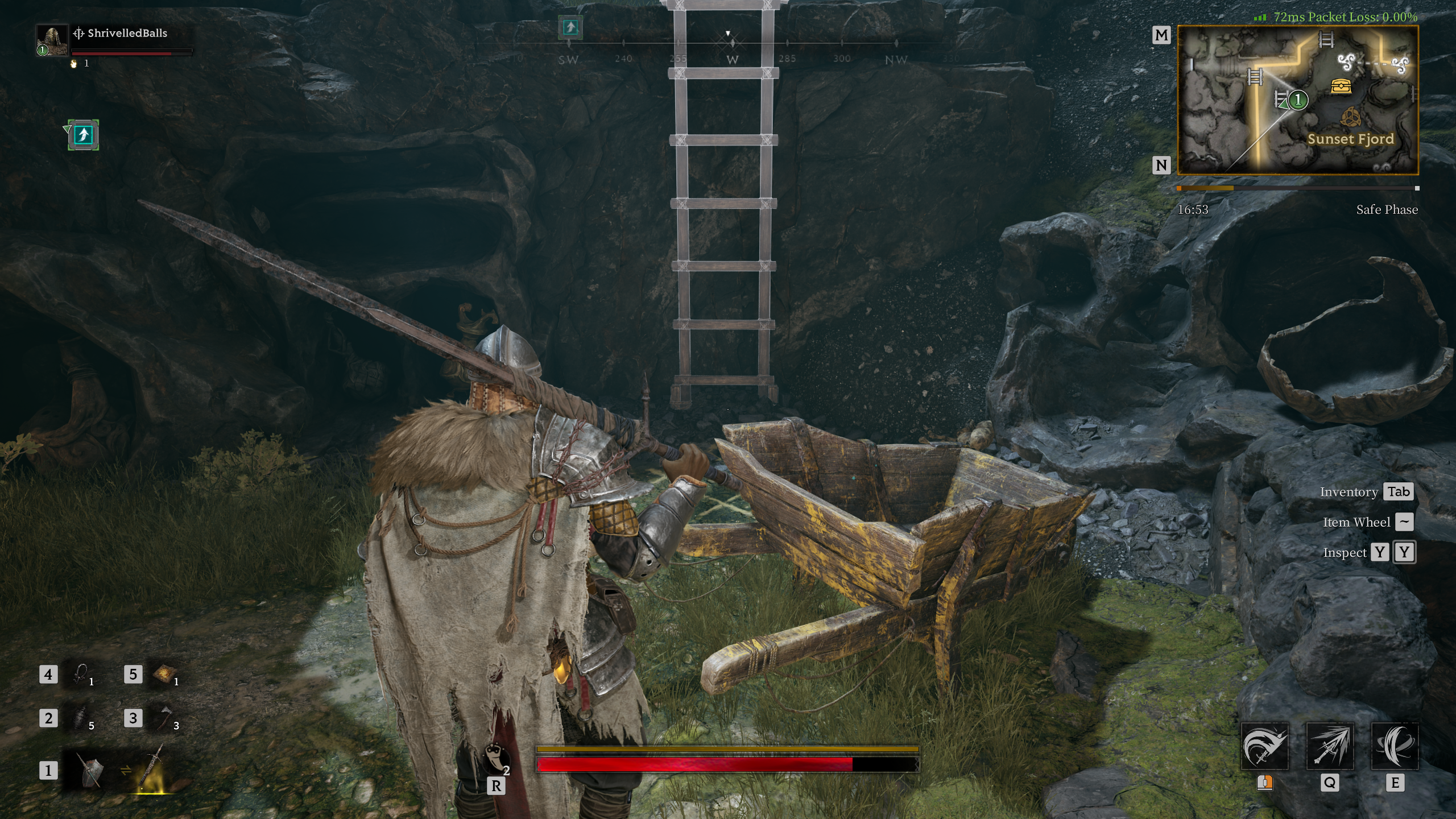 Using the Withered Knight in Mistfall Hunter