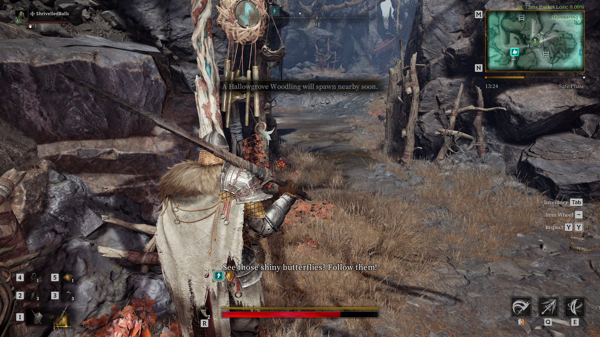 Killing an enemy in Mistfall Hunter