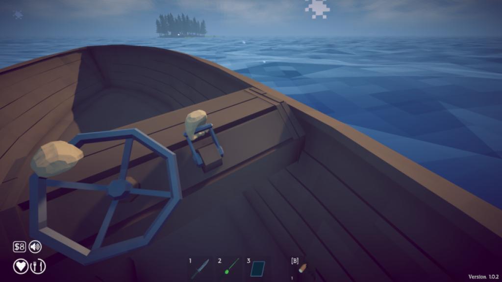 Riding the boat in How to Fish