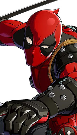 Deadpool, as seen in Marvel Tokon.