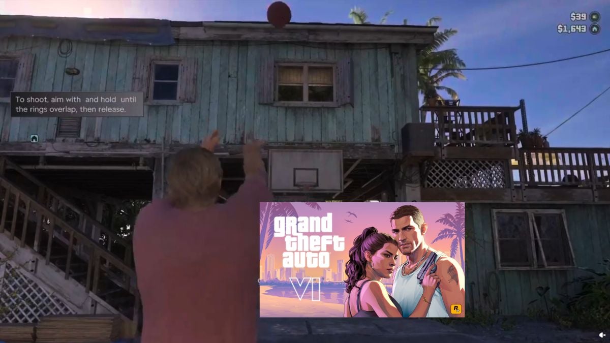 The supposed "leak" showing Jason playing basketball.
