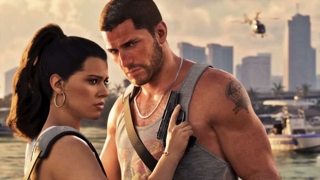 GTA 6 Lucia Jason up close