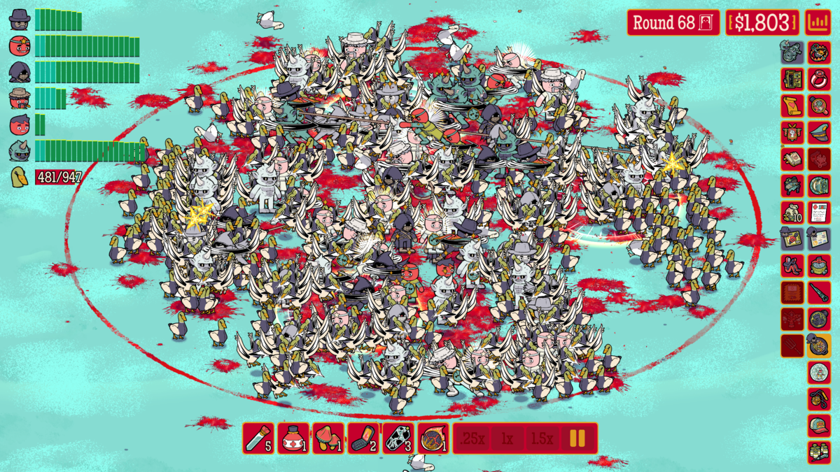 Players fighting enemies in HMD