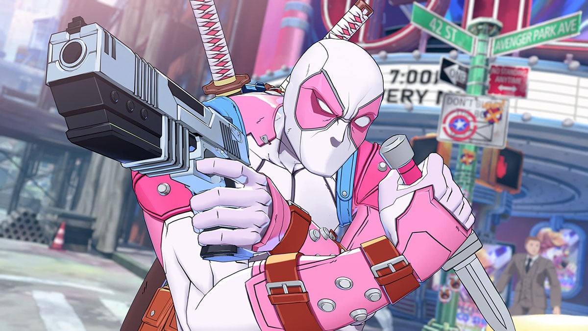 Deadpool's color 7, as seen in Marvel Tokon.